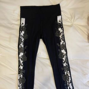 ATHLETA Elation Rose Stripe 7/8 Leggings